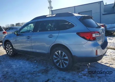 2016 Subaru Outback 2.5I Limited z USA, uszkodzony, nr VIN 4S4BSANCXG3320703